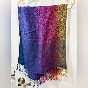 Rainbow Pashmina